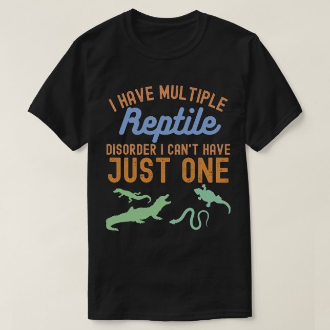 Camiseta Herpetologista, Animais Herpetológicos (Frente do Design)