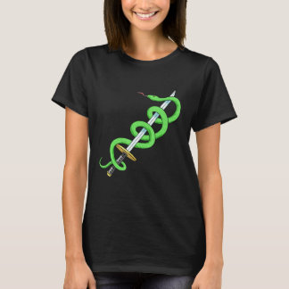 Camiseta Herpetologista do réptil cobra