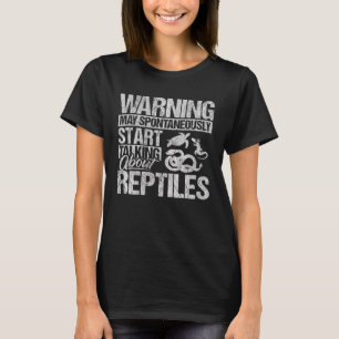 Camiseta Herpetologista Roupa Herpetology Reptile for Wome