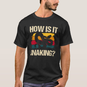 Camiseta Herpetólogo do Réptil cobra Ophidiophili