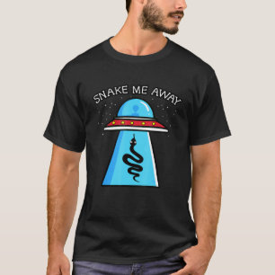 Camiseta Herpetólogo do Réptil Espacial Exterior Da cobra A