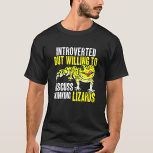 Camiseta Herpetólogo Lagarto Réptil Gecko Leopardo 1