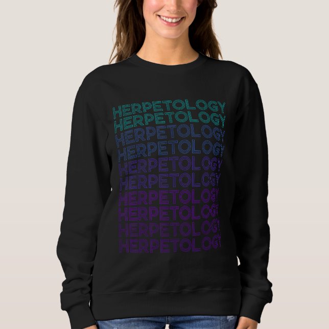 Camiseta Herpetology Herpetologist Retro (Frente)