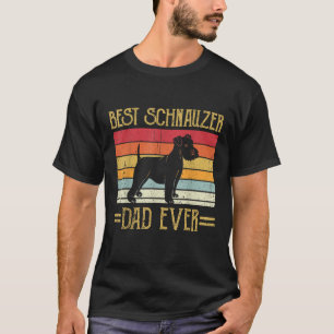 Camiseta Herreich dos Chás Gigantes do Melhor Pai Schnauzer