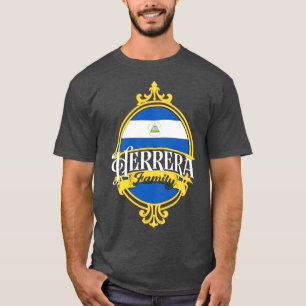 Camiseta Herrera Family Nicarágua Flag
