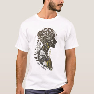 Camiseta Hers by Spell   Camisa-T de Homens Românticos Brux