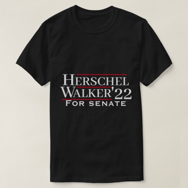 Camiseta Herschel Walker 2022 Senado Georgia (Frente do Design)