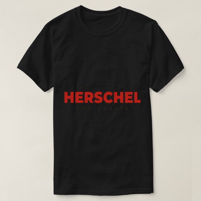 Camiseta Herschel Walker para o Senado (Frente do Design)