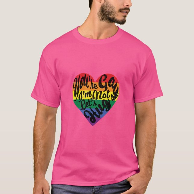 Camiseta Hetero Ally Hug (Frente)