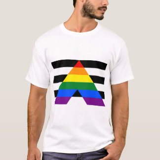 Camiseta Hetero Ally Pride