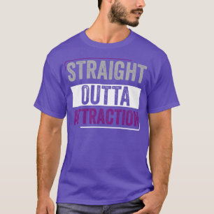 Camiseta Hetero assexuado fora da atração Asexualidade Engr