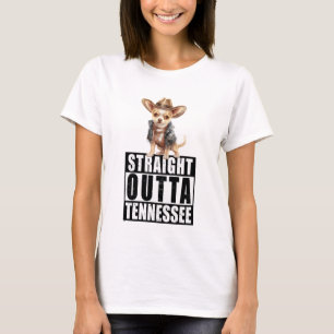Camiseta Hetero Chihuahua fora do Tennessee