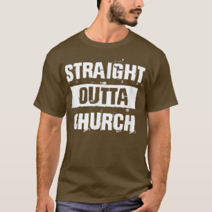 Camiseta Hetero Da Igreja Cristã Funny Gift Christm