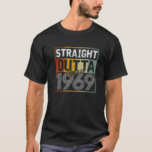Camiseta Hetero De Abril De 1969 Homens Vintage 53Rd B