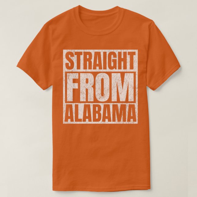Camiseta Hetero de Alabama TShirt (Frente do Design)