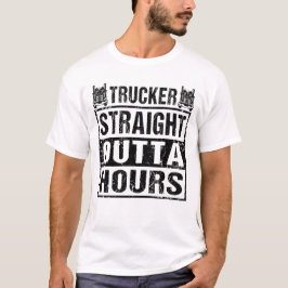 Camiseta Hetero De Caminhão Fora De Horas Um Motorista De C