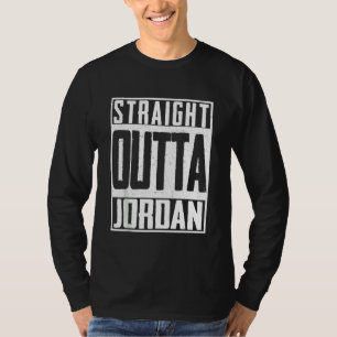 Camiseta Hetero de fora da Jordânia orgulho orgulhoso jorda