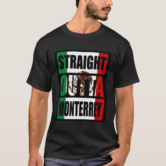 Camiseta Hetero De Monterrey, México (Frente)