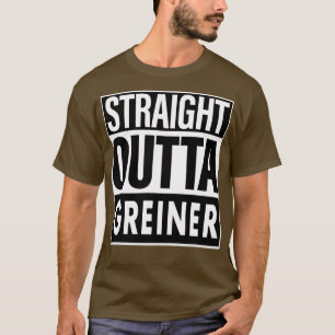 Camiseta Hetero de nome Greiner Outta Greiner
