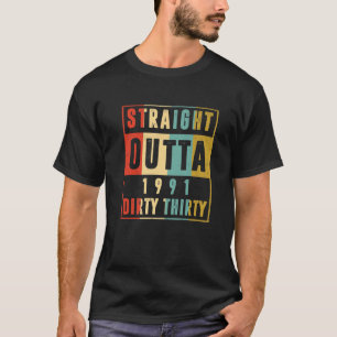 Camiseta Hetero De Partido aniversário de 30 anos Sem Vinte
