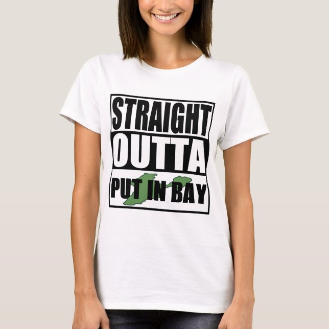 Camiseta Hetero De Saída Colocada No Compartimento (Frente)