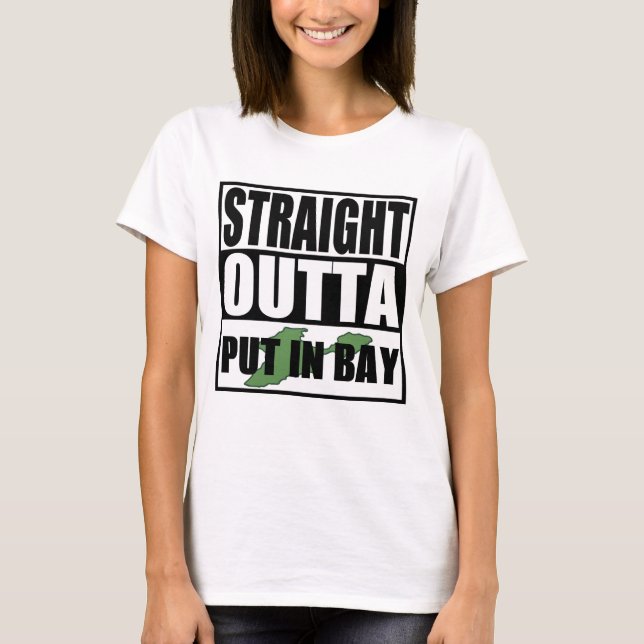 Camiseta Hetero De Saída Colocada No Compartimento (Frente)