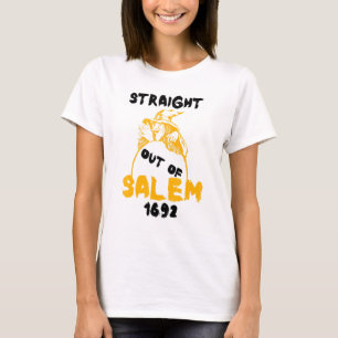 Camiseta Hetero De Salem 1692 História Da Bruxa De Hallowee
