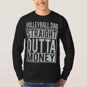 Camiseta Hetero De Voleibol Sem Dinheiro Eu Engraçado Prese