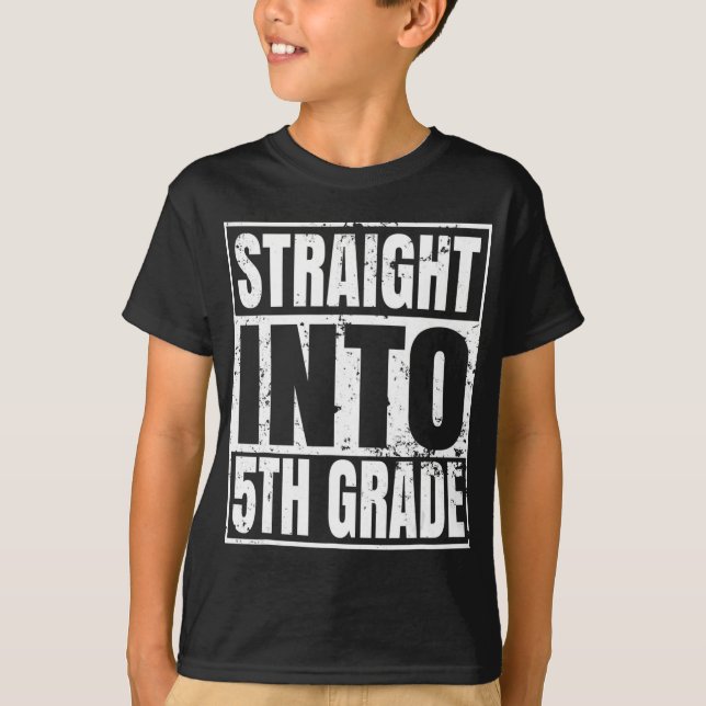 Camiseta Hetero De Volta Para O Presente Escolar (Frente)