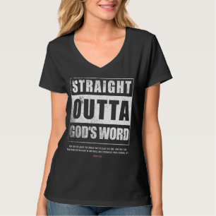 Camiseta Hetero dos Deuses Palavra João 3 16 Jesus Cristão