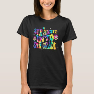 Camiseta Hetero Em 5 Tie Dye Arco-Íris De Volta Para Sc