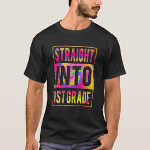 Camiseta Hetero Em Corante De 1 Rua De Volta À Feira Da Esc