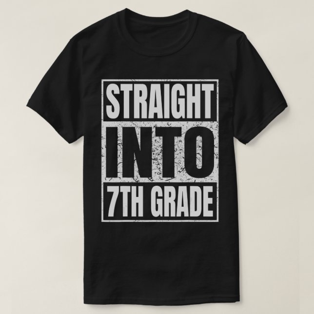 Camiseta Hetero Em Presentes De 7 De 7º Grau (Frente do Design)
