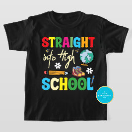Camiseta Hetero Em Segundo grau De Volta À Escola
