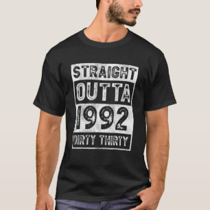 Camiseta Hetero Engraçado aniversário de 30 anos fora do Ca