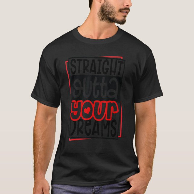 Camiseta Hetero Engraçado Do Seu Dia de os namorados De Son (Frente)