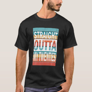 Camiseta Hetero Engraçado Dos Meus Vinte Anos