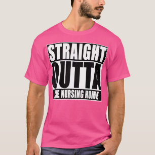 Camiseta Hetero Engraçado Fora Do Local De Enfermagem