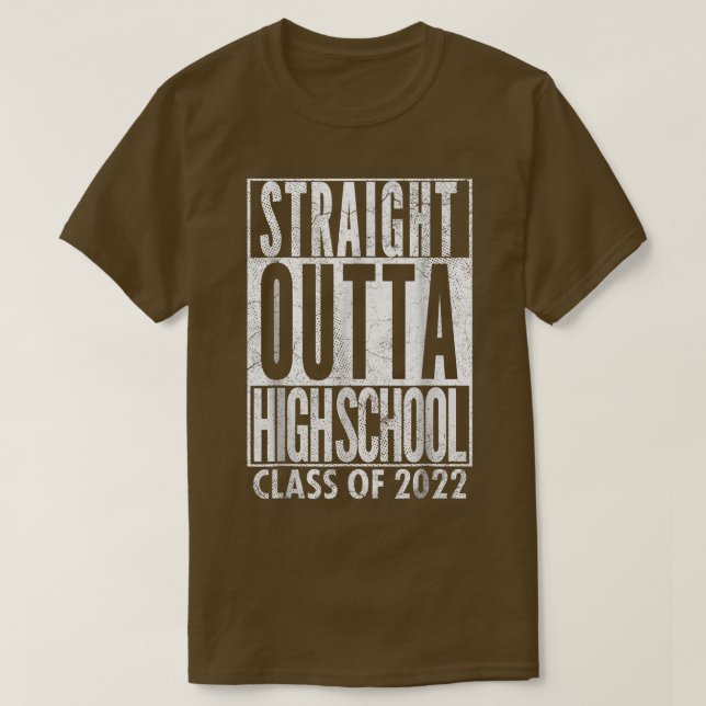 Camiseta Hetero Externo De Mais velho Classe De Segundo gra (Frente do Design)
