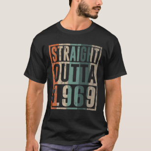 Camiseta Hetero Extraído 1969 Vintage Birthday - Presente R
