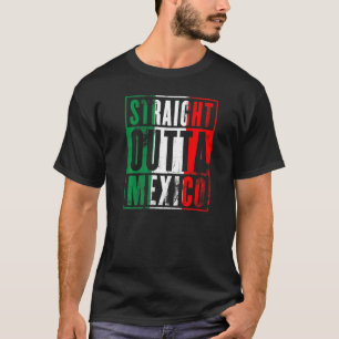Camiseta Hetero Extraído pelo México Grunge - Colunas de Si