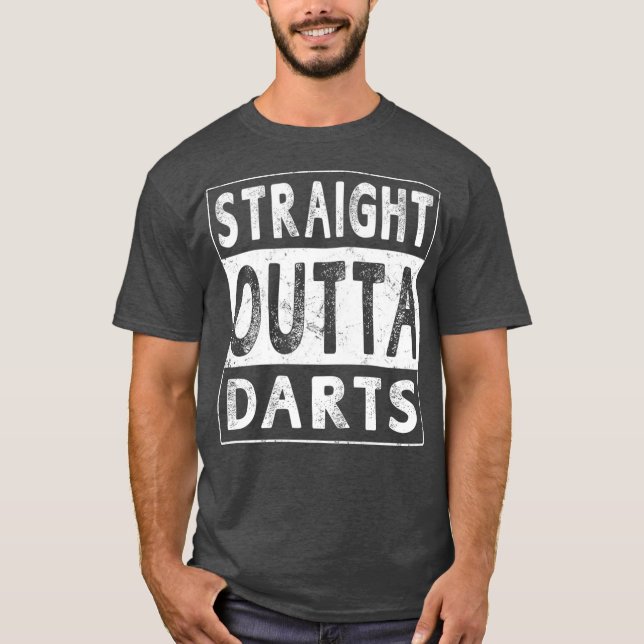 Camiseta Hetero Extraordinário Darts Novelty Oferta Unisex (Frente)