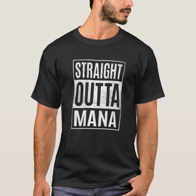 Camiseta Hetero Extrata Mana Magic Rpg Tabletop Roleplay (Frente)