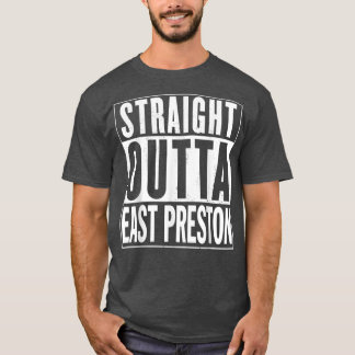 Camiseta Hetero Extremo Leste do Preston Gráfico A1 Engraça