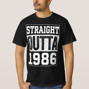 Camiseta Hetero Fora 1986, Presente De Aniversário Feliz D