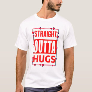 Camiseta Hetero Fora Abraços Contra o Dia dos Namorados