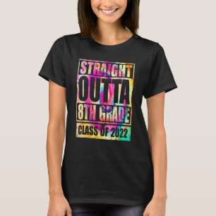 Camiseta Hetero Fora Da 8ª Classe De 2022 Tie Dye Gra