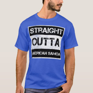 Camiseta Hetero fora da América Samoa AS Vintage Distresse