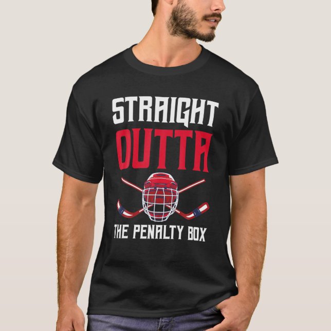 Camiseta Hetero Fora Da Caixa Da Pena, Curioso Detentor Do  (Frente)