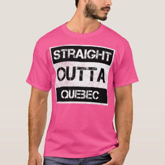 Camiseta Hetero fora da cidade de Quebec, Canadá